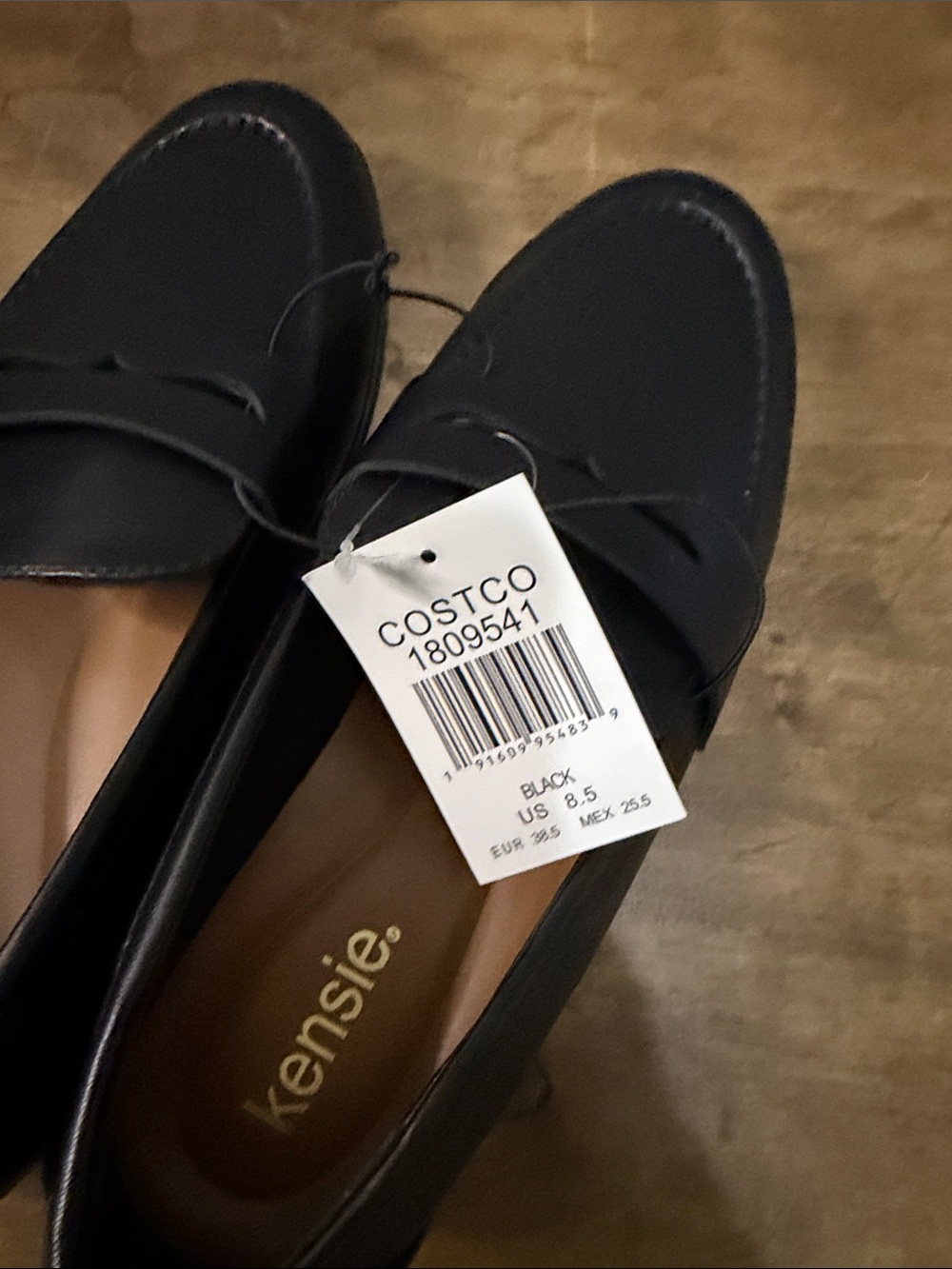 Kensie Women’s Black Penny Loafers size 8.5. NEW - Picture 8 of 8